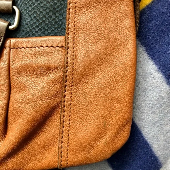 The Sak Genuine Leather Multi Color Crossbody Purse - Picture 10 of 16